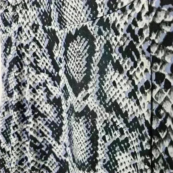 Nanette Lepore Silk Snake Sz 6 Python Print Dress Item#AA - Picture 4 of 7